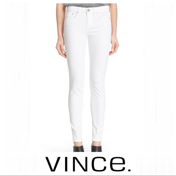 Vince Denim - Vince White Skinny Jeans Sz 30